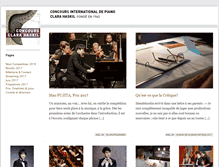 Tablet Screenshot of clara-haskil.ch
